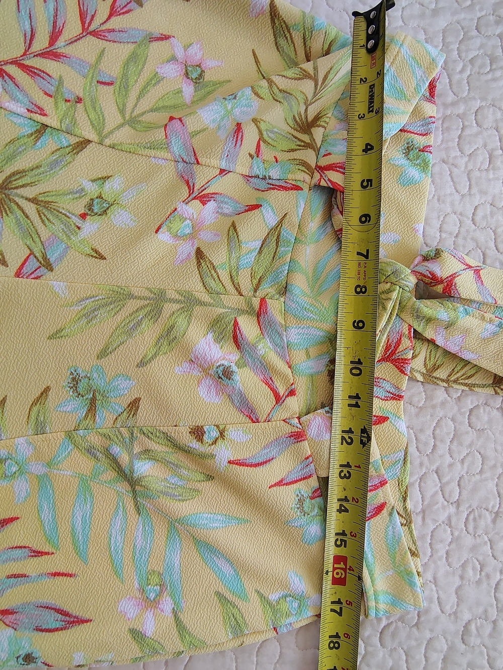 No Boundaries Yellow Tropical Pants Set Size XXL. - Picture 6 of 13